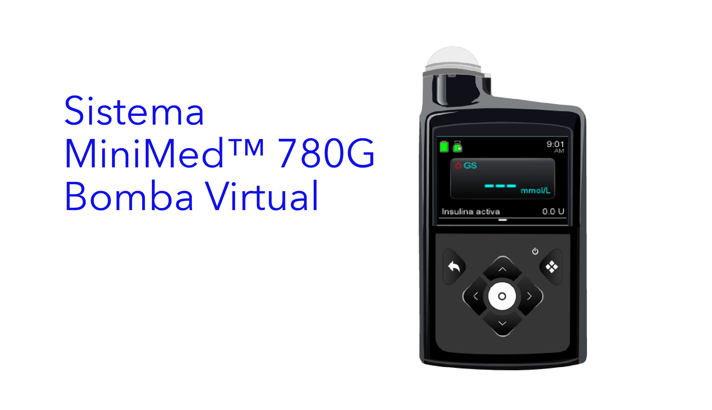 Sistema MiniMed™ 780G​  Bomba Virtual .