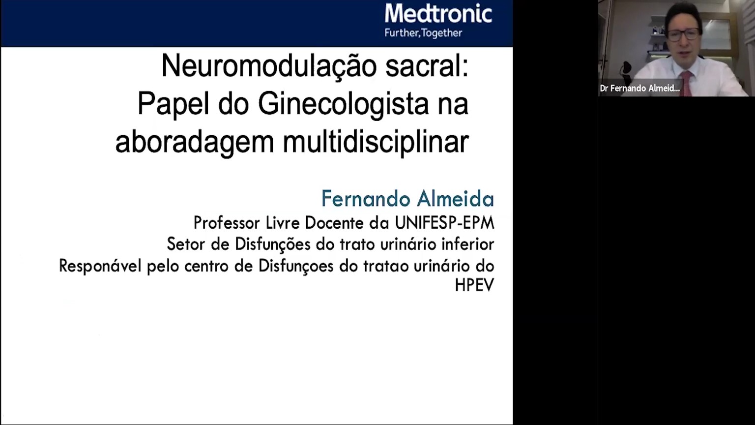 Neuromodulação Sacral: O Papel do Ginecologista na Abordagem Multidisciplinar
